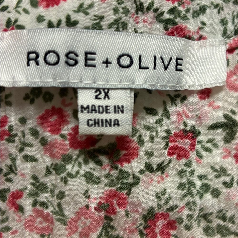 Romantic Floral Print Women's Tunic Blouse - Picture 3 of 7